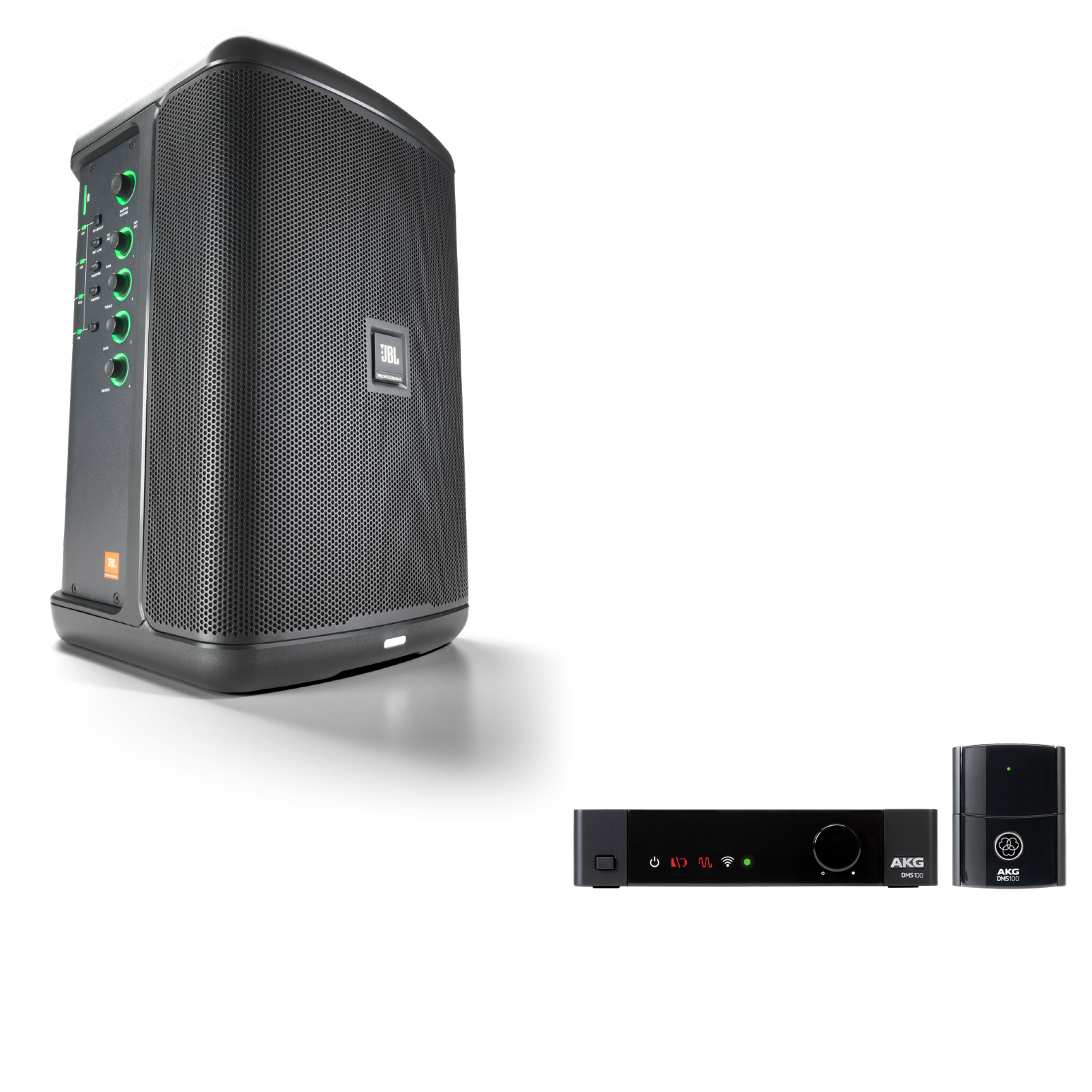 JBL EON ONE Compact + AKG DMS100 Instrument Bundle