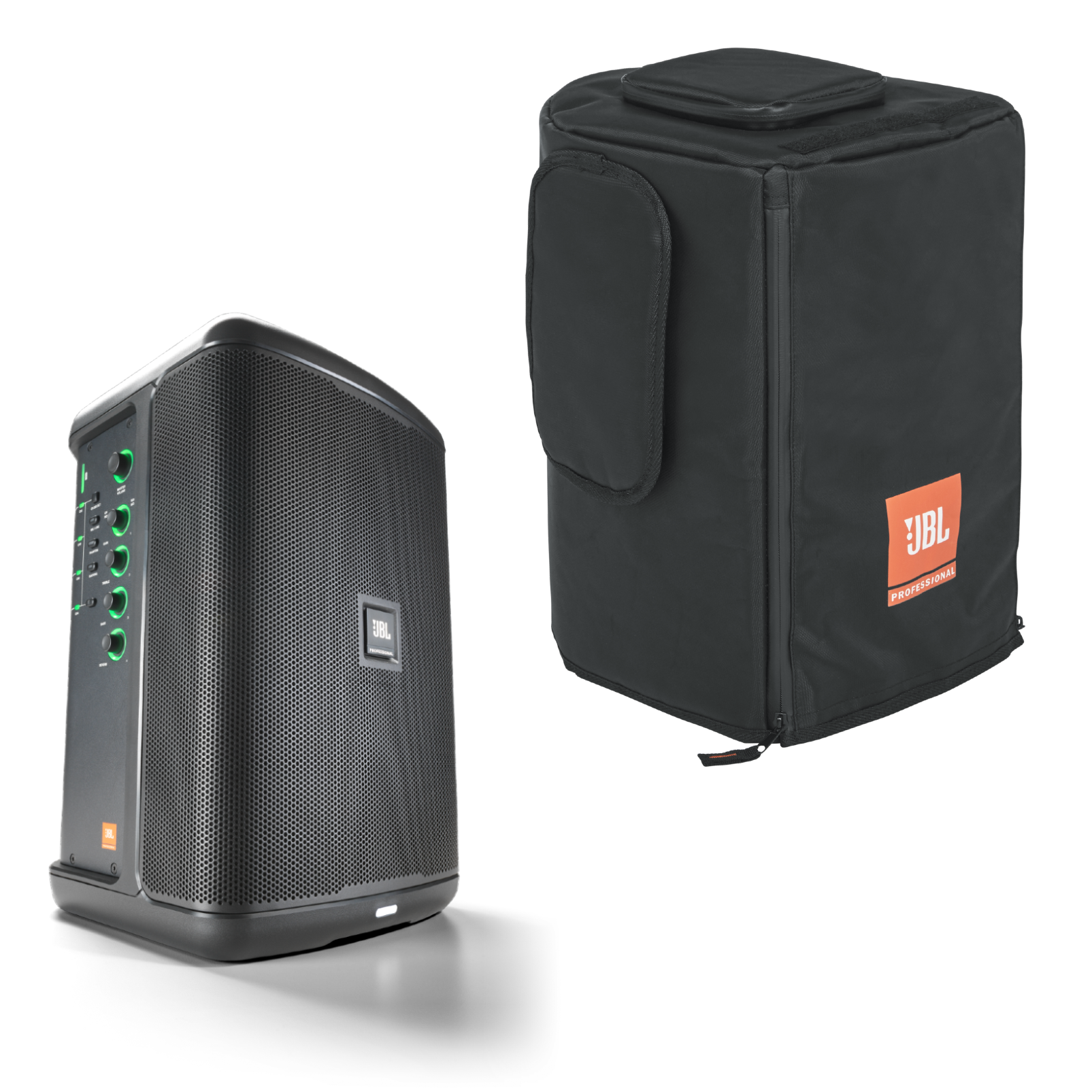 JBL EON ONE Compact + Convertible Cover Bundle